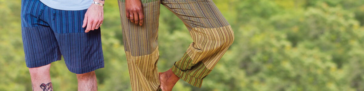 Mens Hippie Pants & Hippie Shorts