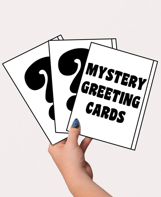 Mystery Greeting Card Pack - 3 Cards - Mystery Greeting Card Add On | Soul Flower