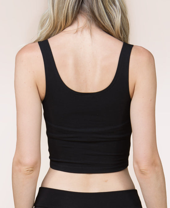 Stay Wild Moon Child Organic Cropped Tank - Stay Wild Moon Child Tank | Cropped Tank Tops | Soul Flower Women