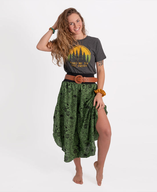 Take Me To The Trees Recycled T-Shirt - Unisex - Trees T-Shirt | Tree Lover Tee | Soul Flower Women