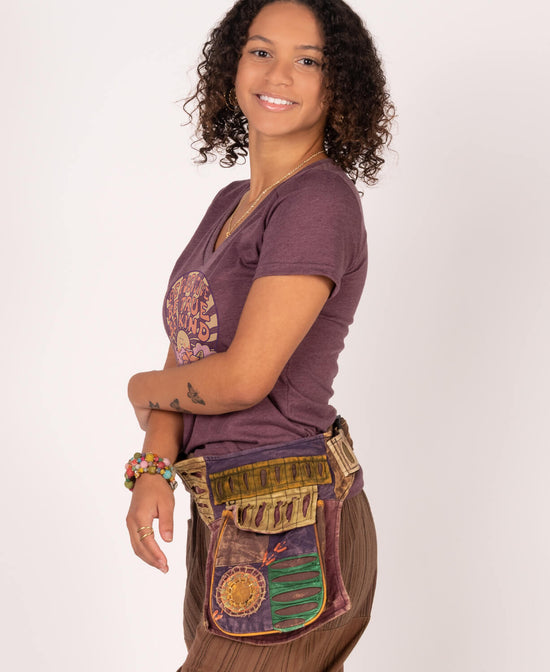 Closeout! Positive True Kind Eco V-Neck T-Shirt - Be Kind T-Shirt | Retro Tee | Soul Flower Women