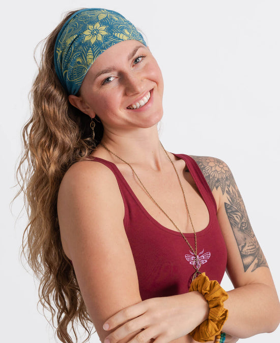 Moon Moth Boho Headband - Moth Boho Headband | Boho Bandeau | Soul Flower Women