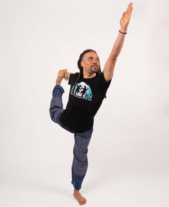 Closeout! Dancing Bears Organic T-Shirt - Unisex - Dancing Bears T-Shirt | Moon Tee | Soul Flower Men