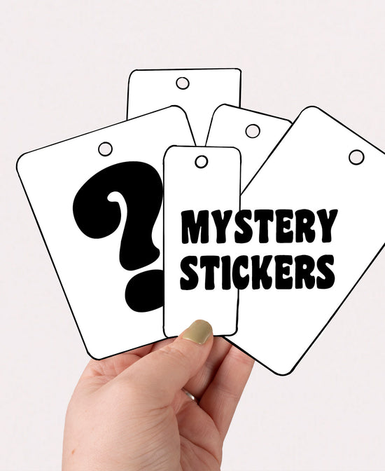Mystery Sticker Pack - 5 Stickers - Mystery Stickers Add On | Soul Flower